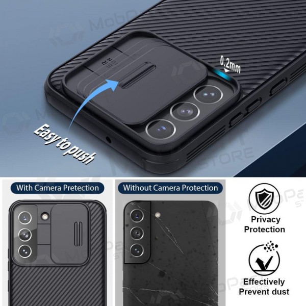 Google Pixel 7 Pro Handyhülle „Nillkin CamShield Pro“ (Schwarz)