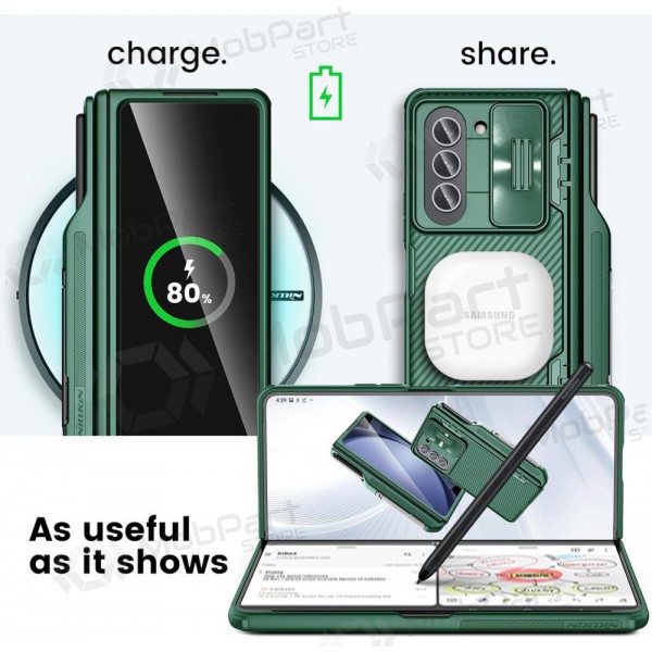 Samsung Galaxy Z Fold4 hülle „Nillkin CamShield Pro“ (grün)