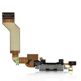 Apple iPhone 4S Ladeanschluss (Schwarz)