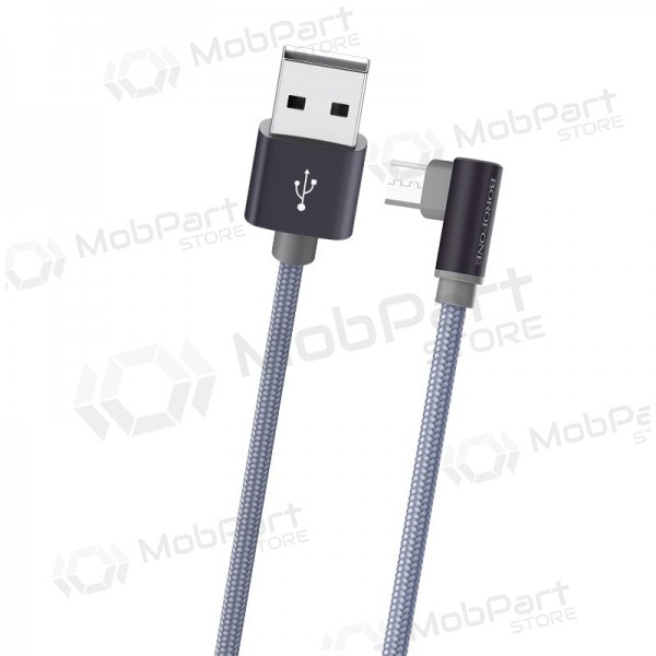 USB Kabel Borofone BX26 microUSB 1.0m (Grau)