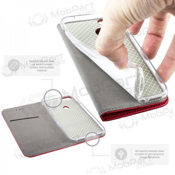 Apple iPhone 12 mini hülle - Smart Magnet (rot)