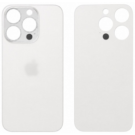 Apple iPhone 14 Pro rückseitige Abdeckung (silbern) (Premium)