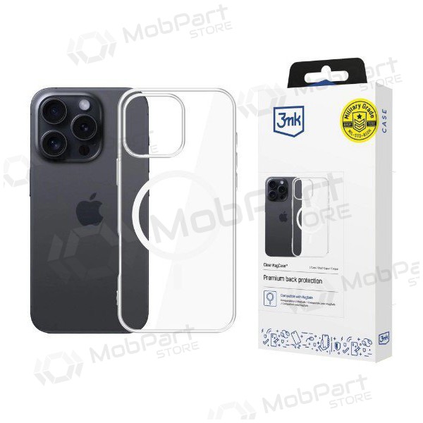Handyhülle 3mk Clear MagCase Samsung S937 S25 Edge