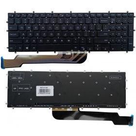 Tastatur DELL Inspiron 5570, 5565, 7566, 7567, 3579, mit hintergrundbeleuchtung