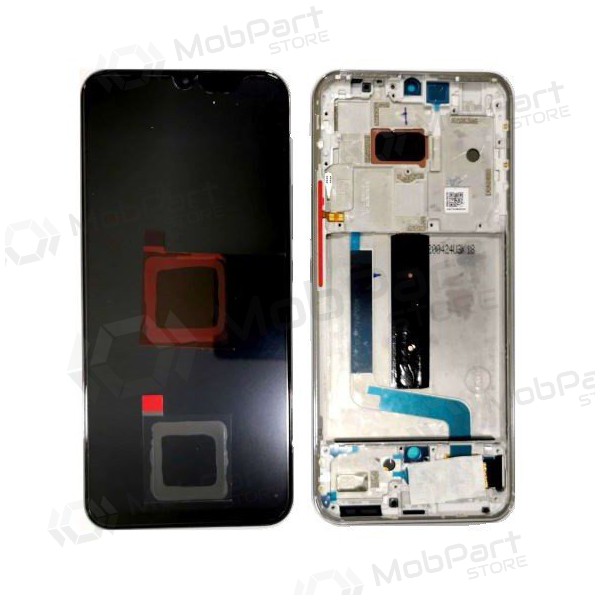 Xiaomi Mi 10 Lite 5G Display (Weiß) (mit Rahmen) (service pack) (original)