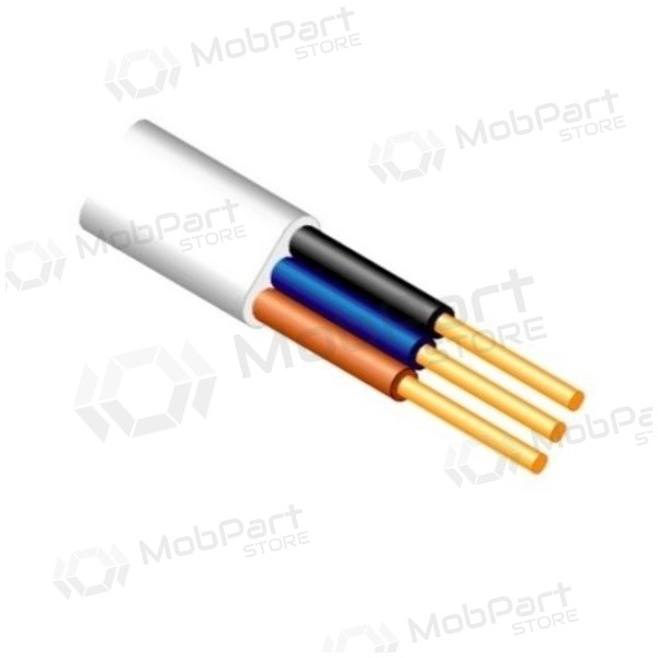 Stromkabel Lietkabelis YDYp 3x1.0 mm² kupfer PVC 100 m rolle