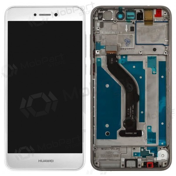 Huawei P8 Lite (2017) / P9 Lite (2017) / Honor 8 Lite Display (Weiß) (mit Rahmen)