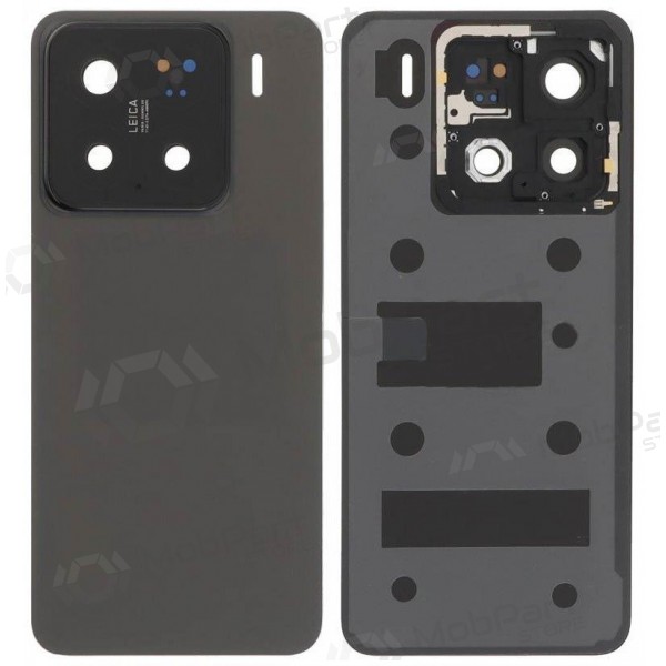 Xiaomi 15 rückseitige abdeckung (schwarz) (Premium)