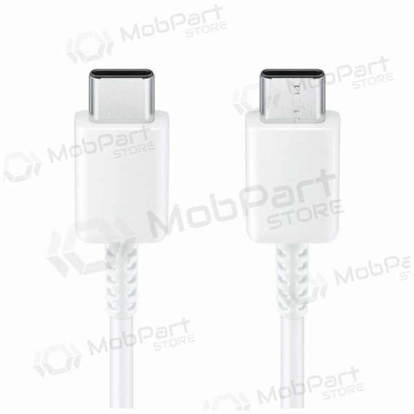 USB Kabel original Samsung EP-DA705BWE 25W 3A Type-C-Type-C 1.0m Weiß