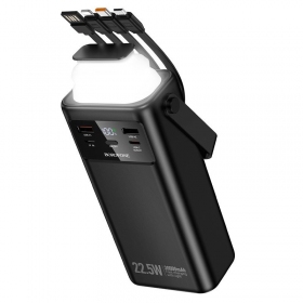 externe Batterie Power Bank Borofone BJ65 22.5W 30000mAh Schwarz