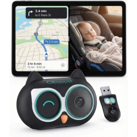 Kabelloser CarPlay-Adapter Ottocast Cabin Care CA520-T mit Babyphone-Funktion schwarz