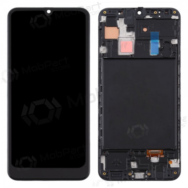 Samsung Galaxy A30 Display (Schwarz) (mit Rahmen) (original) Samsung Galaxy A30 Display (Schwarz) (mit Rahmen) (original)