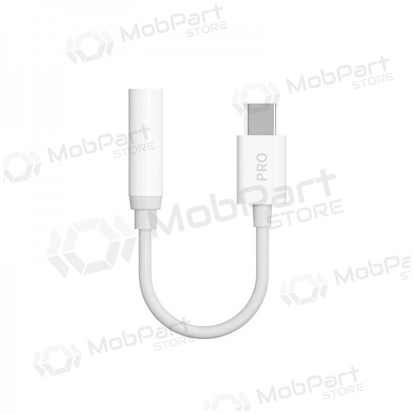Audio-Adapter Dudao L16CPro USB-C auf 3,5 mm weiß