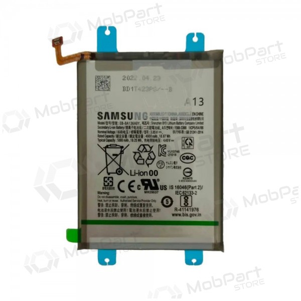Samsung Galaxy A13 5G Batterie, akumuliatorius (original) Samsung Galaxy A13 5G Batterie, akumuliatorius (original)