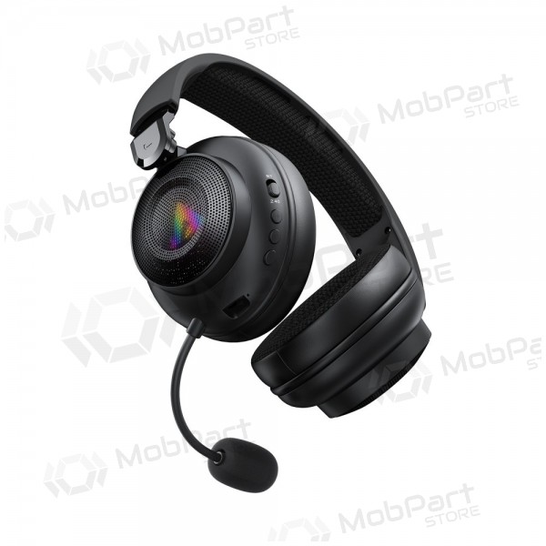 Kabellose Kopfhörer Acefast H15 Gaming Over-Ear mit Mikrofon USB-C schwarz