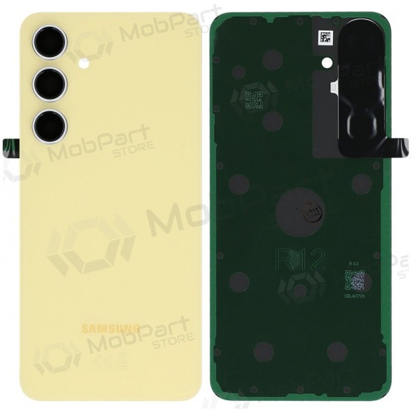 Samsung Galaxy S24 FE rückseitige Abdeckung (gelb) (original)