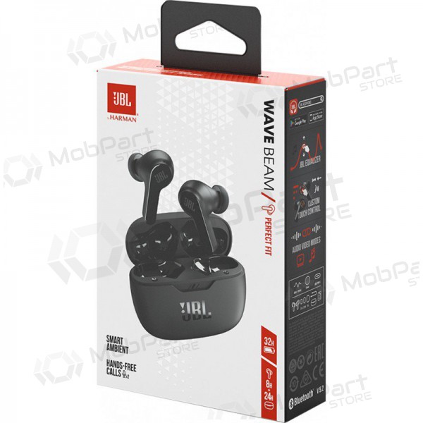 Kabelloss ausinės JBL Wave Beam TWS Kabelloss ausinės JBL Wave Beam TWS