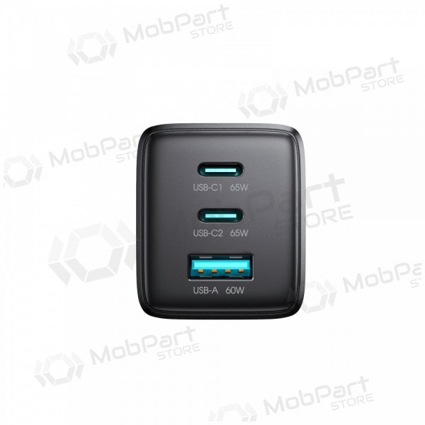 Telefonladegerät Hoco N66 35 W GaN USB-C + USB-A mit Lightning Kabel 1 m weiß