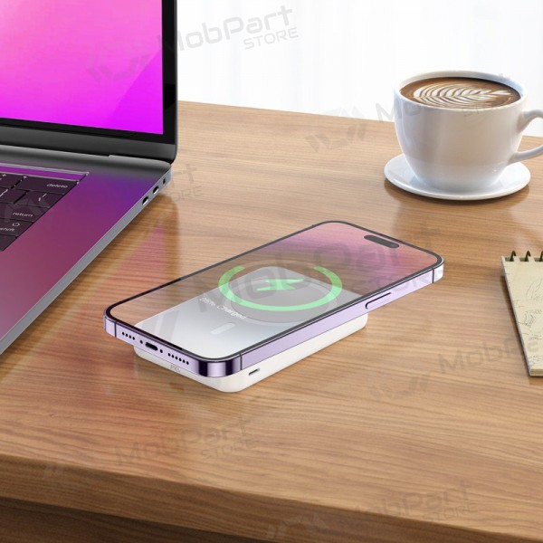 Externe Powerbank Hoco J109 PD20W Magnetic 5000mAh weiß