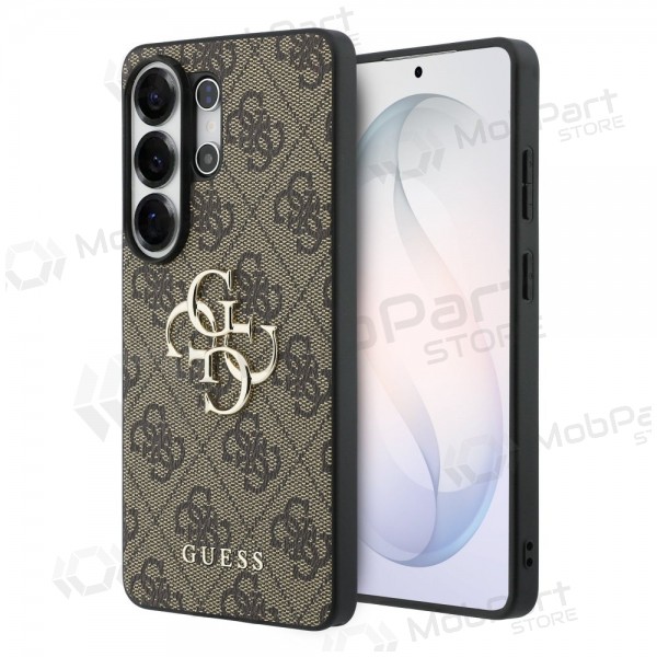 Samsung Galaxy S26 Ultra hülle - Guess PU 4G Metal Logo (braun)