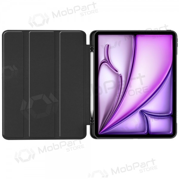 Apple iPad Air 13 M2 2024, M3 2025, M4 2026 hülle - Tech-Protect SmartCase Pen Holder (schwarz)