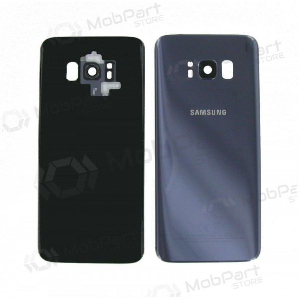 Samsung G955F Galaxy S8 Plus Rückseite Akkudeckel violetinė (Orchid grey) (gebraucht grade A, original)