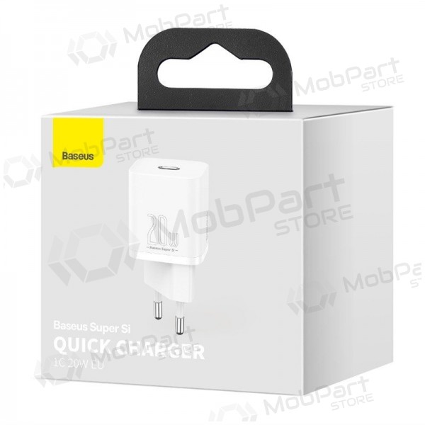 Ladegerät buitinis Baseus Super Si 20W Weiß CCSUP-B02