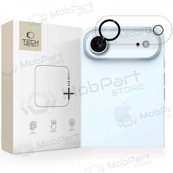 Apple iPhone Air Schutz gehärtetes Glas für Kamera - Tech-Protect Cam Fit+ (transparent)
