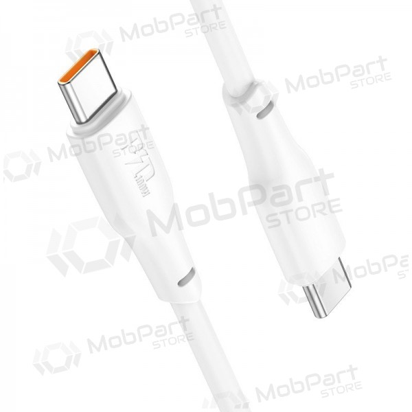 USB-C-Kabel Hoco X93 USB-C auf USB-C 1 m 100 W weiß