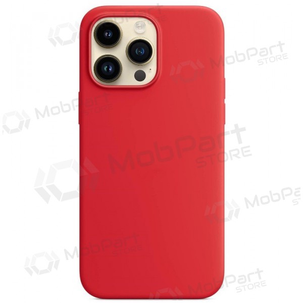 Apple iPhone 13 hülle - Mag Silicone Case (rot)