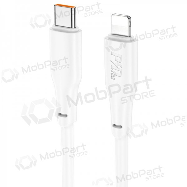 USB Kabel Hoco X93 60W USB-C to USB-C 1.0m Weiß