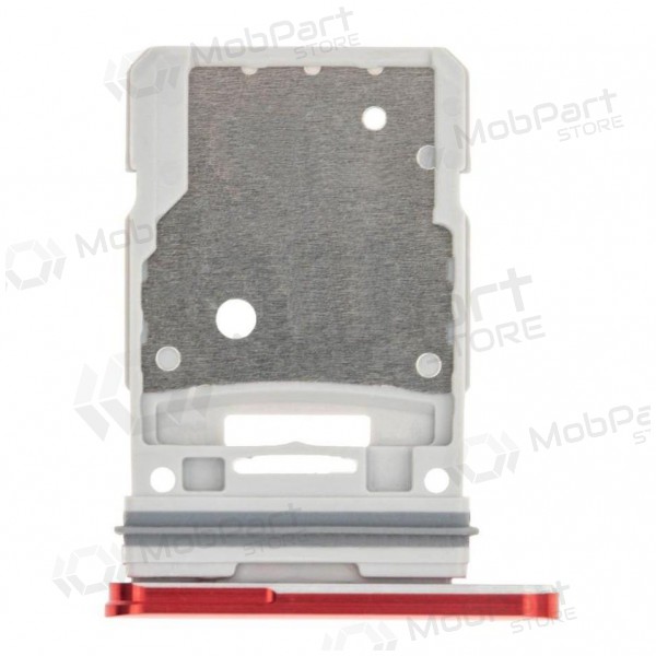 SIM-Kartenhalter Samsung G781/G780 S20 FE Cloud Red original (service pack)