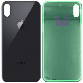Apple iPhone XS Max Rückseite Akkudeckel Grau (space grey) (bigger hole for camera)