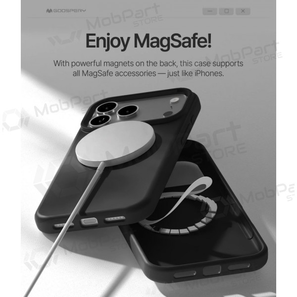 Apple iPhone 17 Pro, 18 Pro hülle Mercury - Pure Magsafe Silicon Case (rot)
