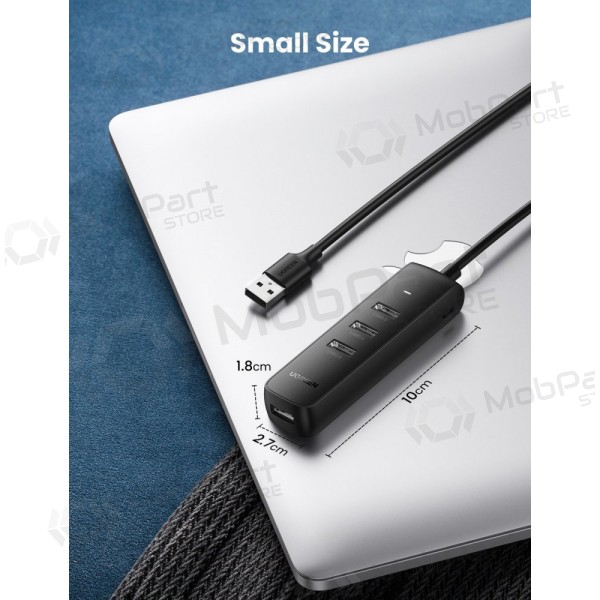 USB šakotuvas Ugreen CM416 USB-A 3.0 to 4xUSB-A 3.0 (10915) Schwarz