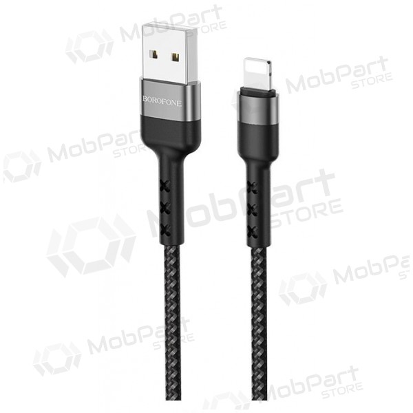 USB Kabel Borofone BX34 Lightning 1.0m (Schwarz)