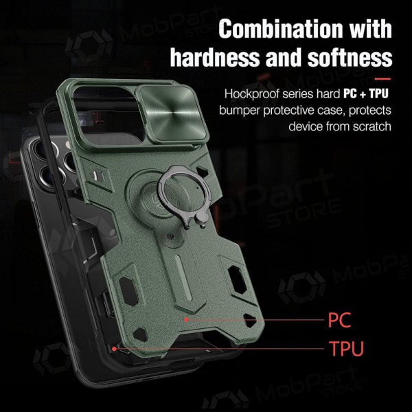 Apple iPhone 14 Handyhülle „Nillkin Armor Pro“ (Grün)