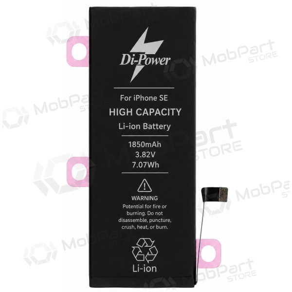 Apple iPhone SE (2016) Akku, Di-Power 1850 mAh (erhöhte Kapazität)