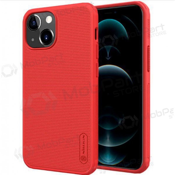 Apple iPhone 14 hülle -Nillkin Frosted Shield- (rot)