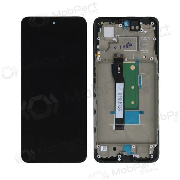 Xiaomi Poco X4 GT 5G / Redmi Note 11T Pro 5G / Note 11T Pro+ 5G Display (Schwarz) (mit Rahmen) (Service Pack) (Original)