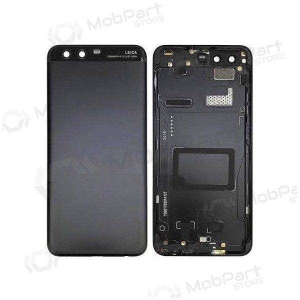 Huawei P10 rückseitige Abdeckung (schwarz) (original)