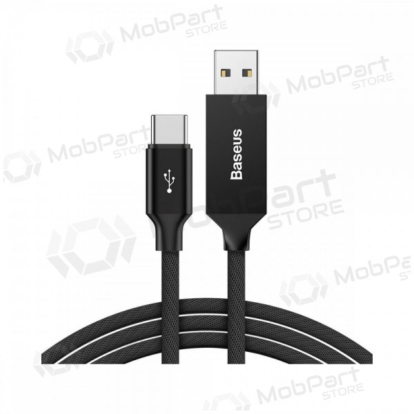 USB-Kabel Baseus Yiven Type-C 3.0A 1.2m (Schwarz) CATYW-01