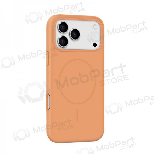 Apple iPhone 17 Pro, 18 Pro hülle - X-Level Fluid Skin MagSafe (orange)