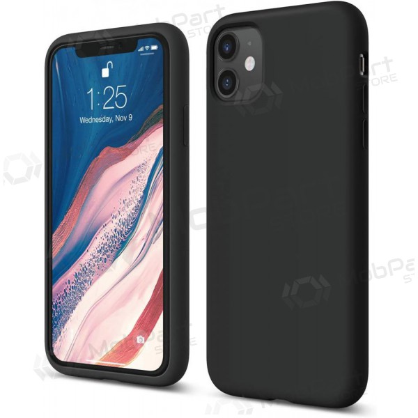 Apple iPhone 16 hülle -Liquid Silicone- 1.5mm (schwarz)