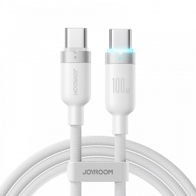 USB-C Kabel Joyroom S-A63 USB-C zu USB-C 1.2 m 100 W weiß