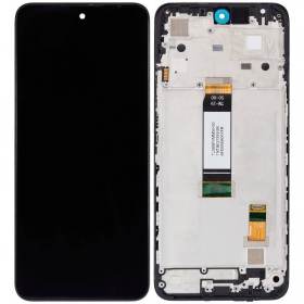 Xiaomi Redmi 12 4G / 12 5G / Poco M6 Pro 5 Display (Schwarz) (mit Rahmen) (original)