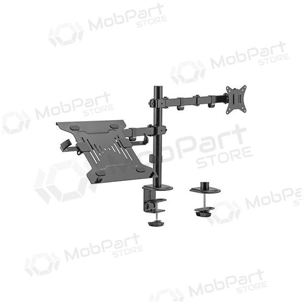 17”-32” monitoriaus und 10”-15.6” nešiojamo kompiuterio laikiklis