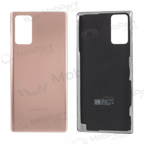 Samsung N980 / N981 Galaxy Note 20 Rückseite Akkudeckel (Mystic Bronze)