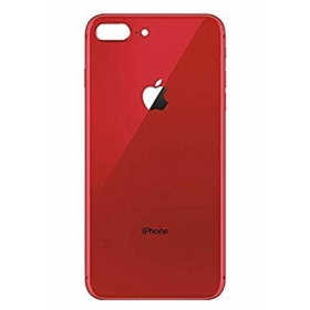 Apple iPhone 8 Plus Rückseite Akkudeckel (Rot) (bigger hole for camera)