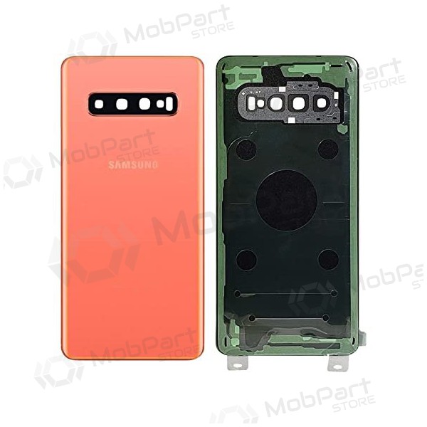 Samsung G973 Galaxy S10 Rückseite Akkudeckel Rosa (Flamingo Pink) (gebraucht grade C, original) Samsung G973 Galaxy S10 Rückseite Akkudeckel Rosa (Flamingo Pink) (gebraucht grade C, original)